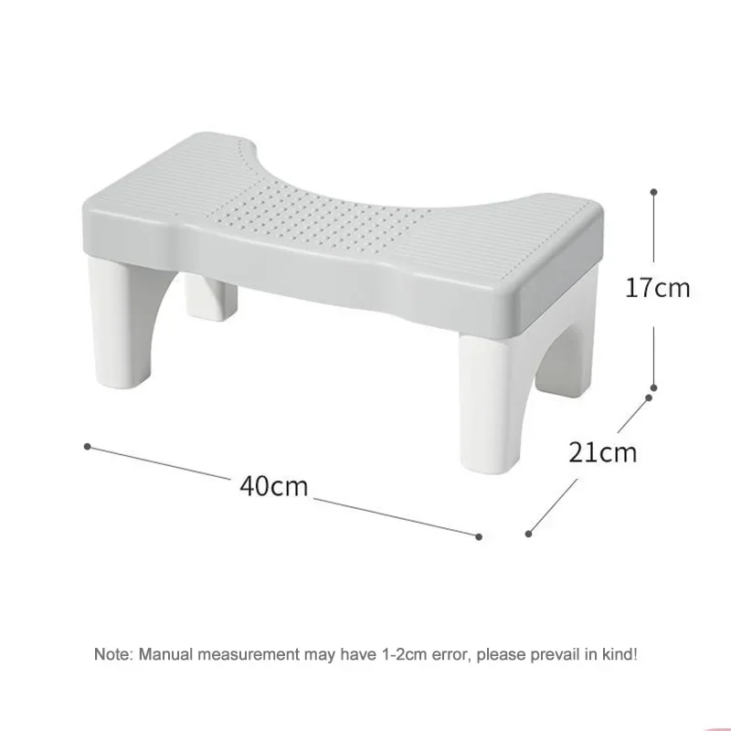 New Bathroom Squatty Potty Toilet Stool for Children Pregnant Woman Seat Elderly Toilet Foot Stand Stool Bathroom Accessories image 6