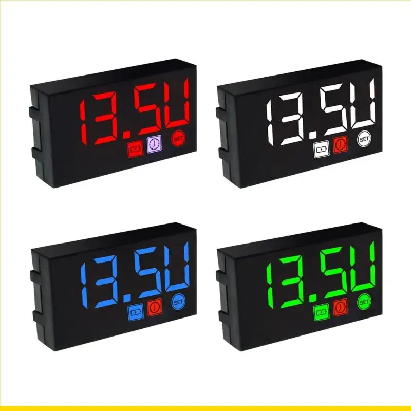 Motociclette motociclette elettroniche a LED elettronico Display digitale Voltmeter Termometer