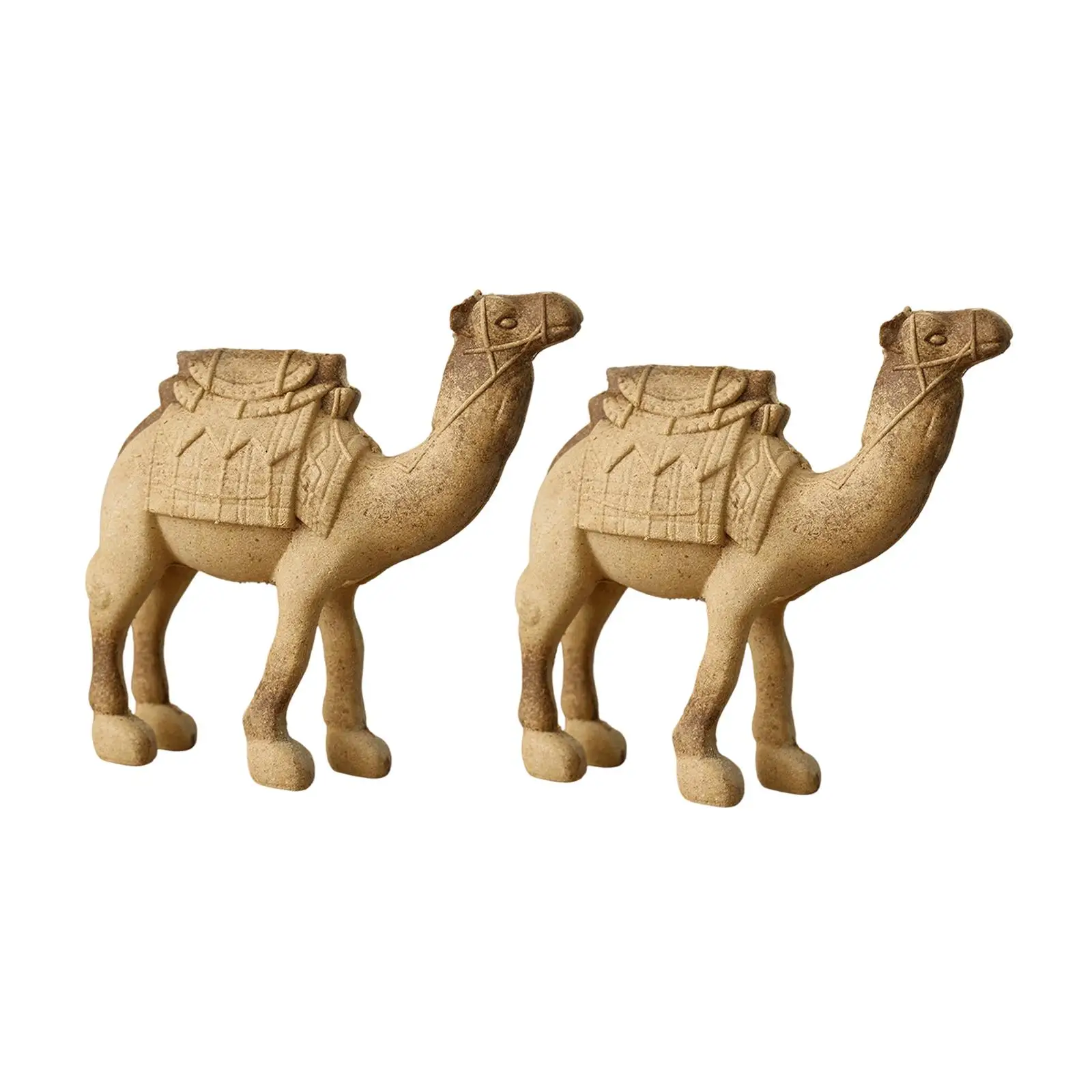 Houten dierenbeeldjes paar schattige blanco ongeverfde desktop sculptuur ornamenten onvoltooide voor tafel woonkamer centerpieces thuis