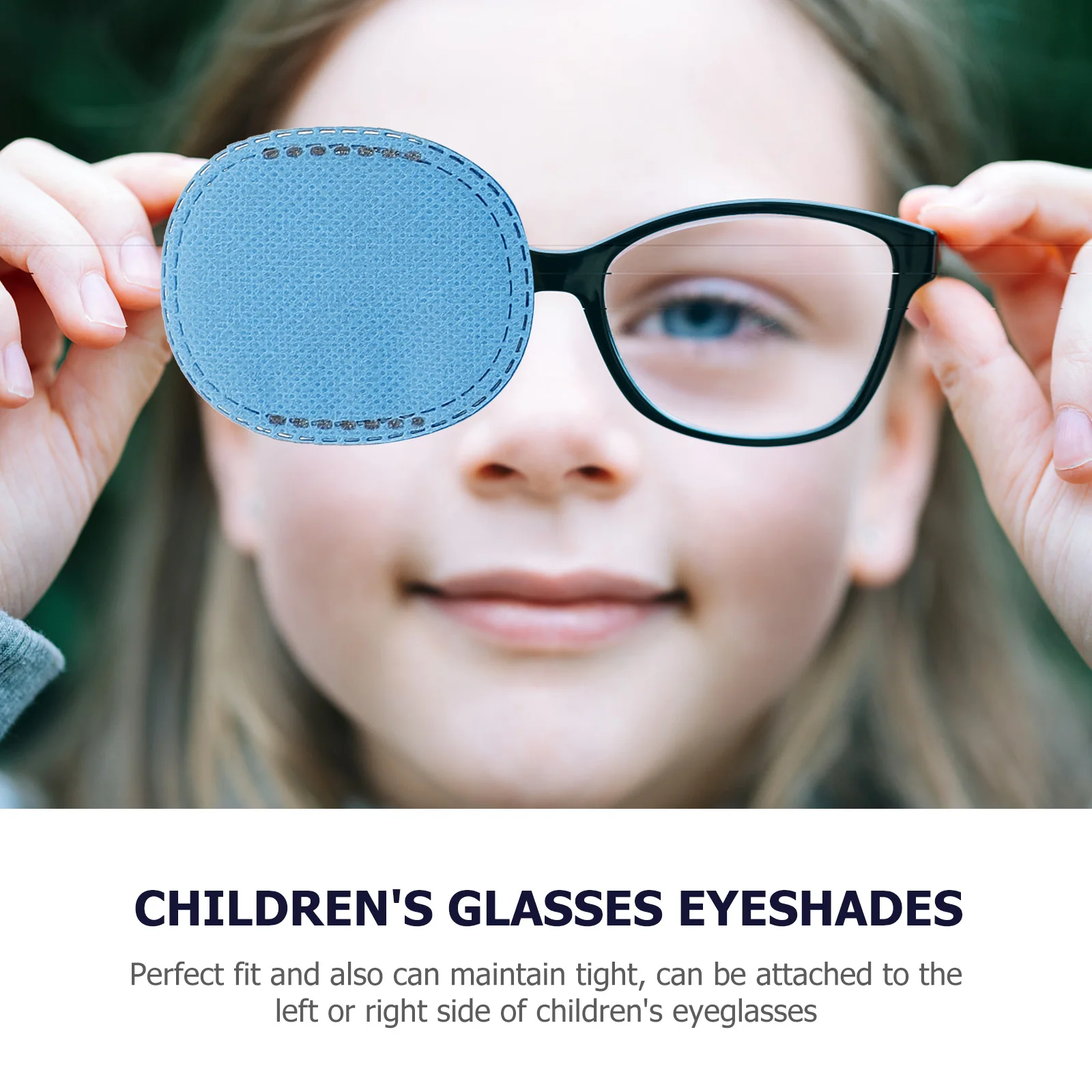 

9 Pairs Shading Eye Cover Patches for Kids Right Left Children's Glasses Eyeshades