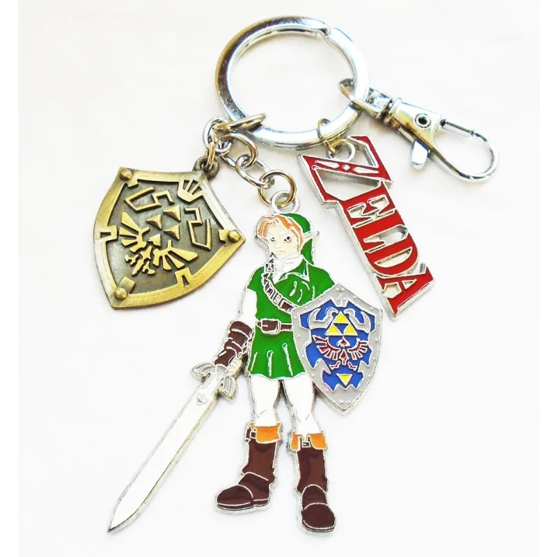 The Legend of Zelda: Breath of The Wild Link Keychain Pendant Accessories Anime Peripheral Buckle