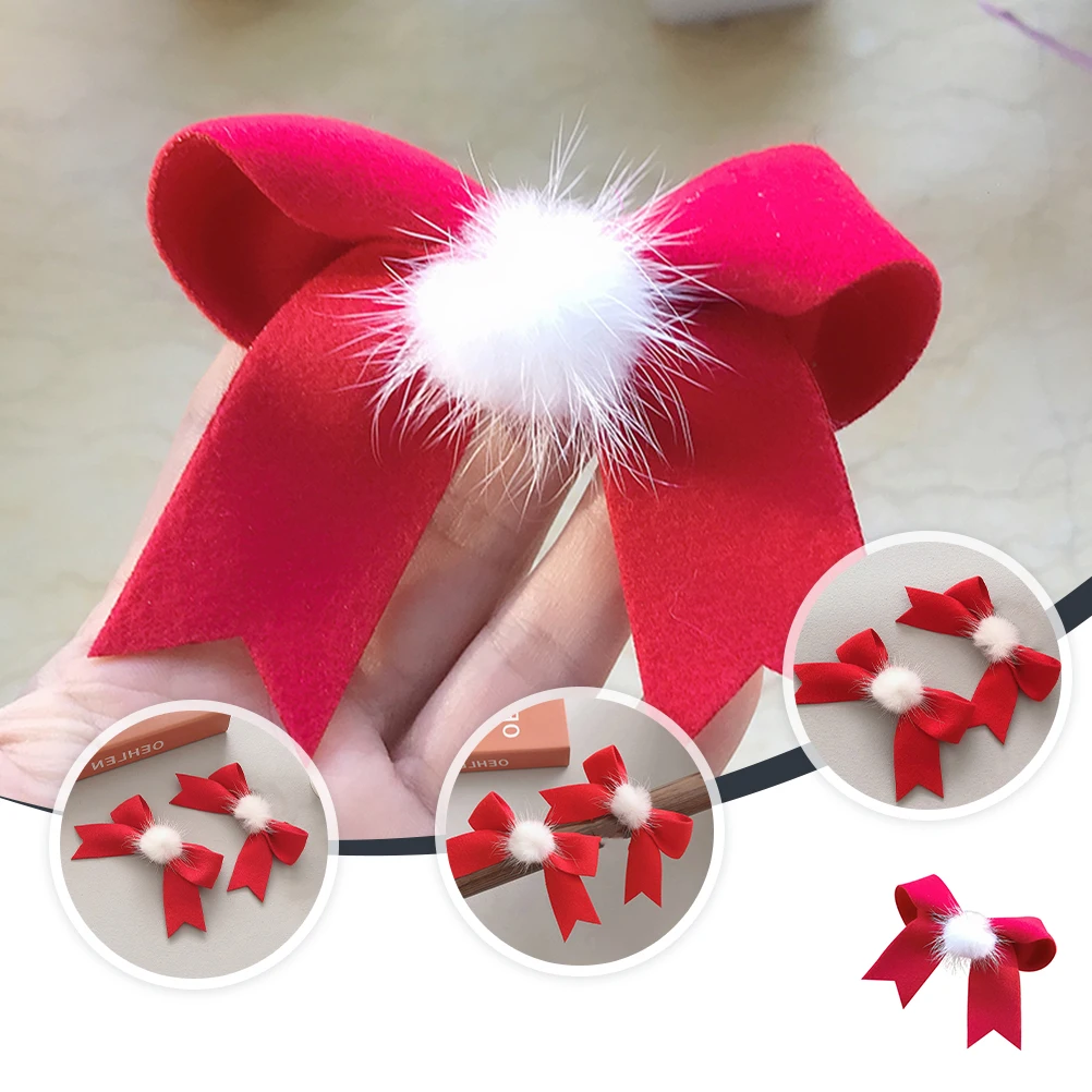 

2Pcs Bowknot Hairpin Multi-Functional Hair Clip for Women DIY Hairstyle Casual Party Hairpin Hair Decor Headdress