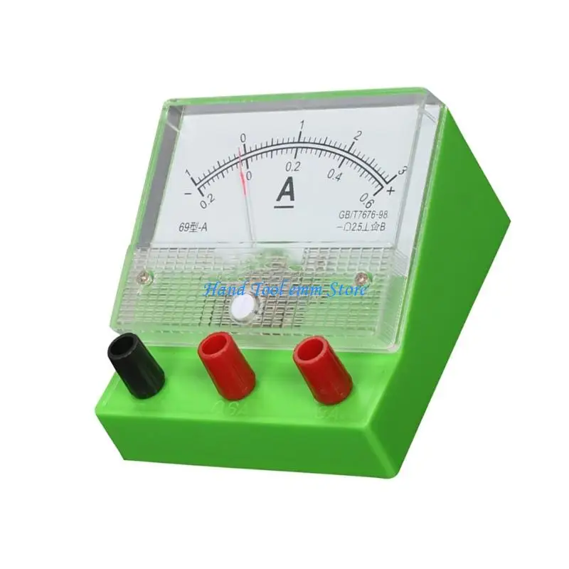 

H37F 69 Model Direct Current Meter Digital Ampere Meter For Physics Basic Electricity Classroom Experiments Circuit Testing