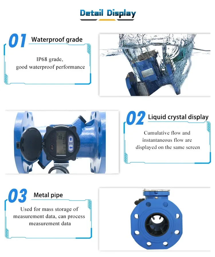 T3-1 Dual Channel Digital Ultrasonic Flow Water Meter China Fluid Control T3-1 Ultrasonic Water Meter Price Supplier