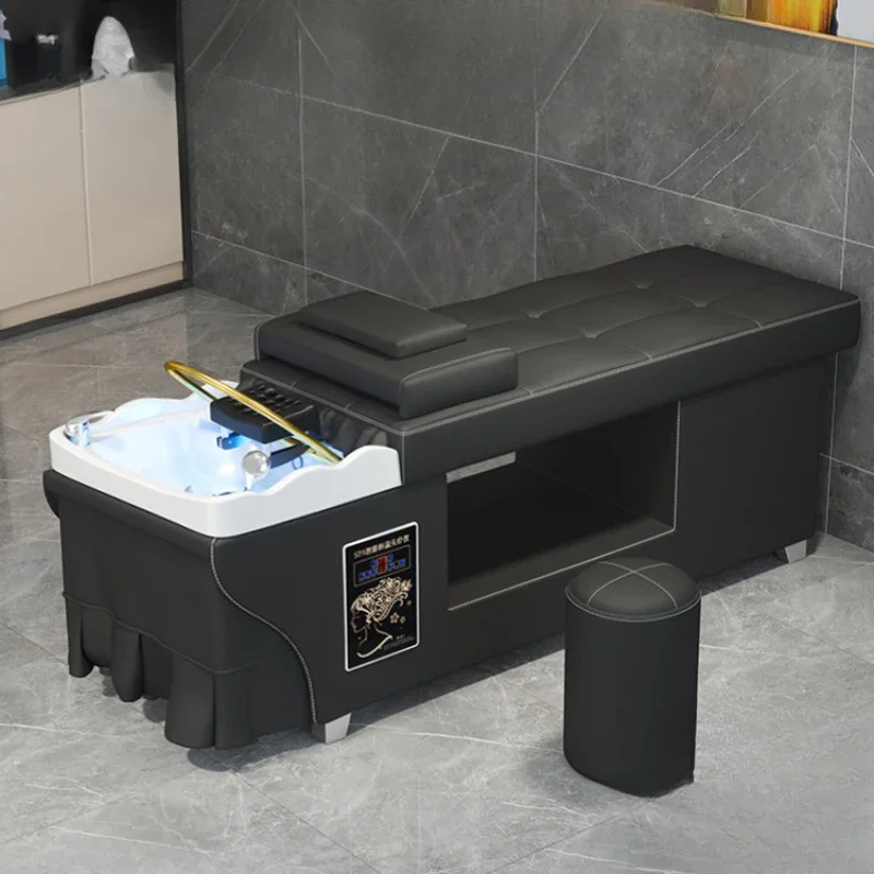 

Парикмахерская с циркуляцией воды для обработки головы, специализированный салон красоты с фумигацией, массажная кровать для ушей