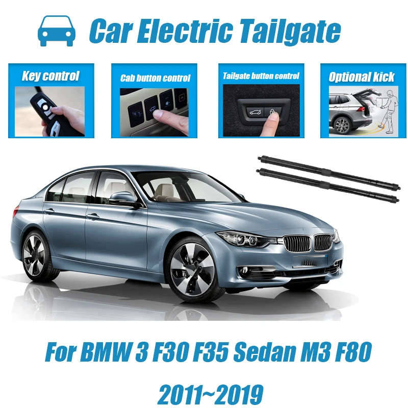 

Car Power Trunk Lift Electric Hatch Tailgate Strut Auto Rear Door Actuator For BMW X1 E84 2009~2015 Key Control Silently