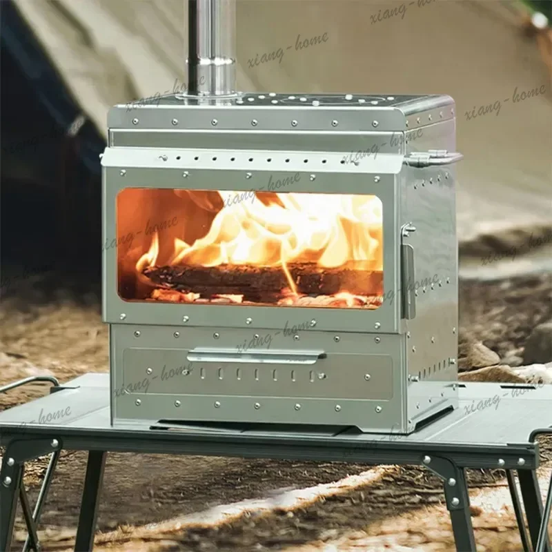 FG 2026 Camping Metal Stove Portable Outdoor Fire Pit For Cooking And Heating ST-01 China