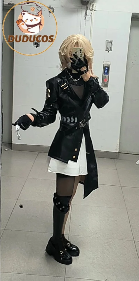 Hsr Honkai Star Rail Kuchiba Cosplay Costumes Sexy Lady omen Uniforms Black Skirt NPC Game Women Halloween Wig New Expo Clothing view 3