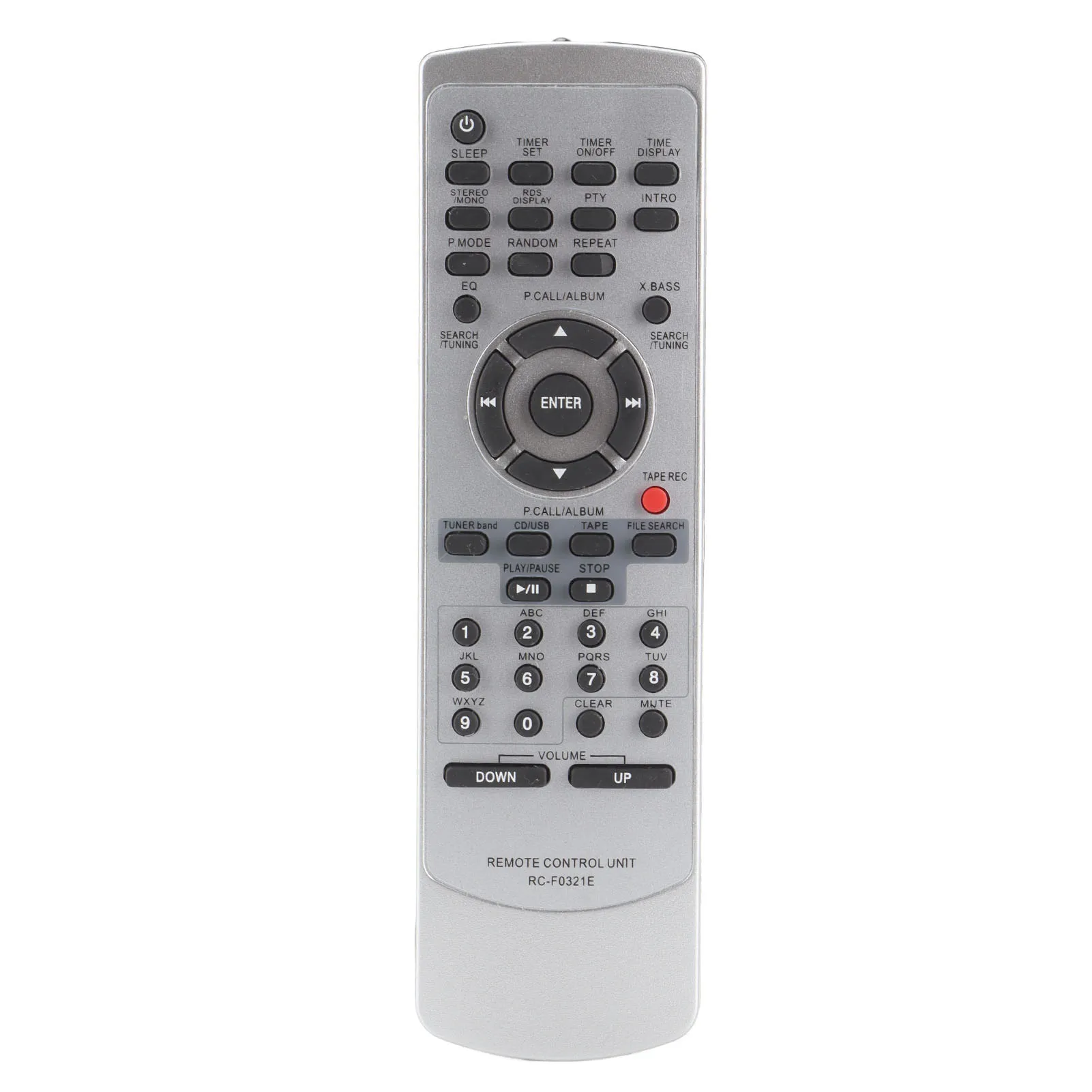 New Replacement Remote Control Wear Resistant Remote Controller Replaced for Kenwood RCF0321E