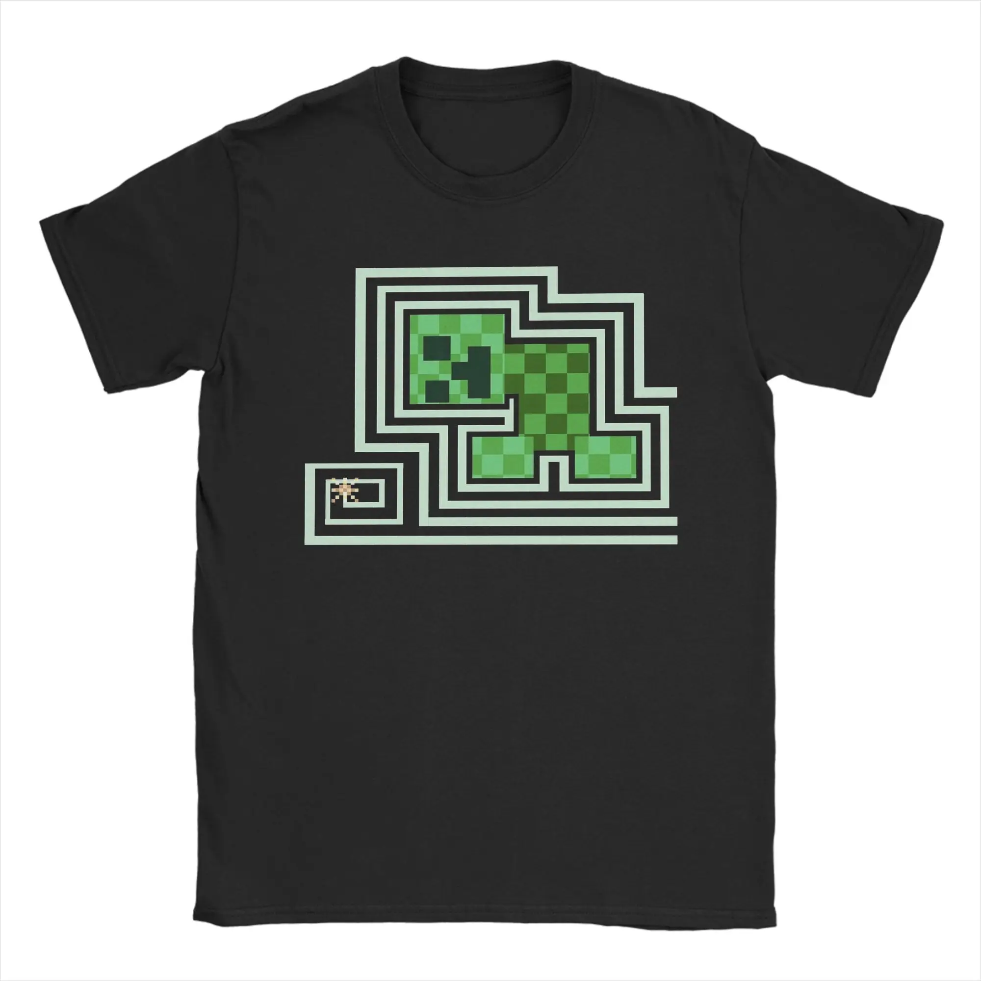 Camisetas informales Aw Man, Creepers, ropa de verano de algodón de manga corta con cuello redondo para hombre