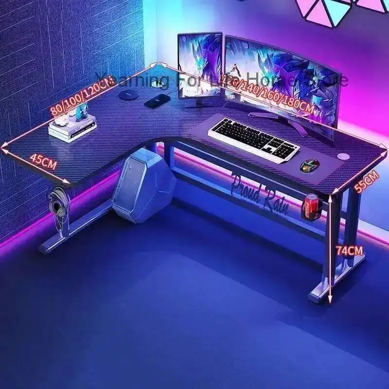 

Gaming Computer Monitor Pad Mouse Desks Storage Stand Office Organizers Table Pc Keyboard Mesas De Computador Home Furniture