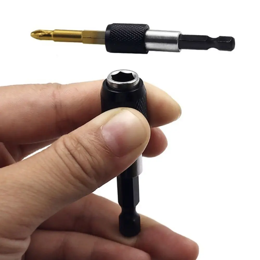 

3Pcs/Set Self-locking Screw Bit Extension Rod 60-150mm Quick Transfer Hexagonal Screwdriver Extension Rod Quick Release Non-slip