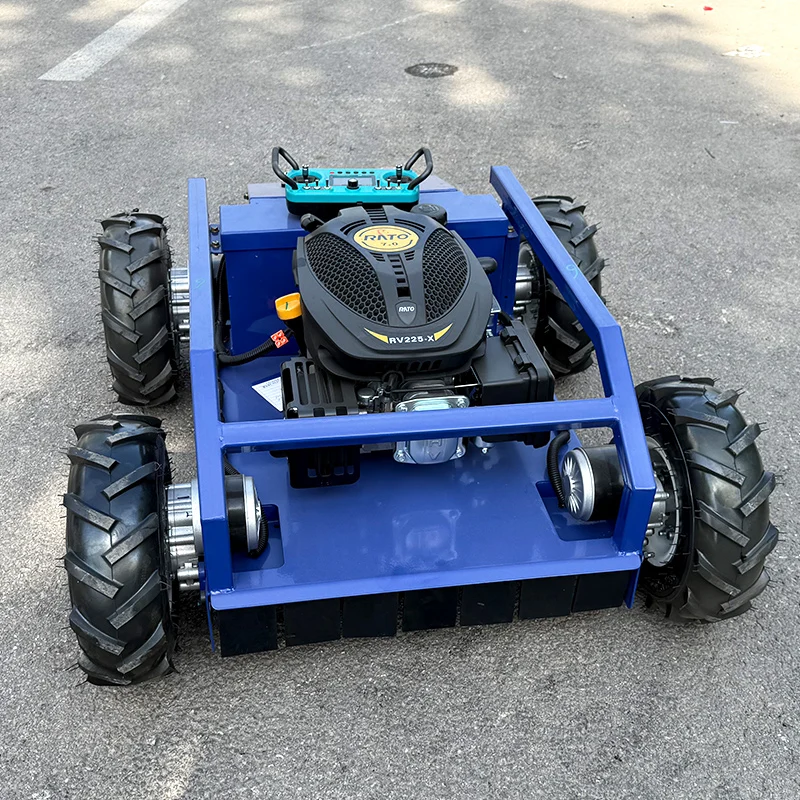 Customized Small Pasture Hay Cutter Football Field Grass Cutter Anti-slip 16HP Wheel Lawn Mower
