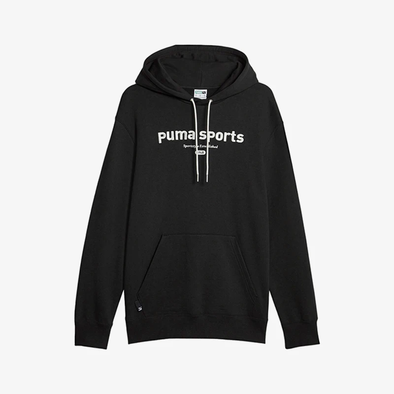 

PUMA Genuine TEAM HOODIE мужская вязаная повседневная толстовка с капюшоном 623442-01