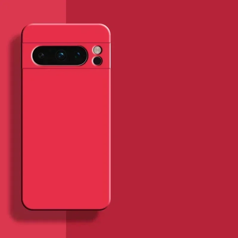 For Google Pixel 8 Pro Case For Google Pixel 8 Cover Shockproof Liquid Silicone Protection Bumper For Google Pixel 8 Pro Fundas