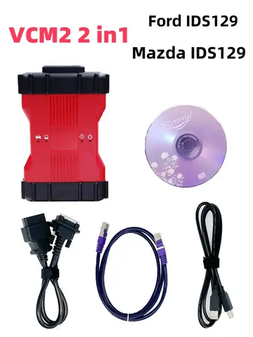 VCM 2 Dianostic Scanner Multi-language VCM2 IDS Best Chip Diagnostic Tool VCM II VCMII OBD2 Scanner For Frd/M-azda