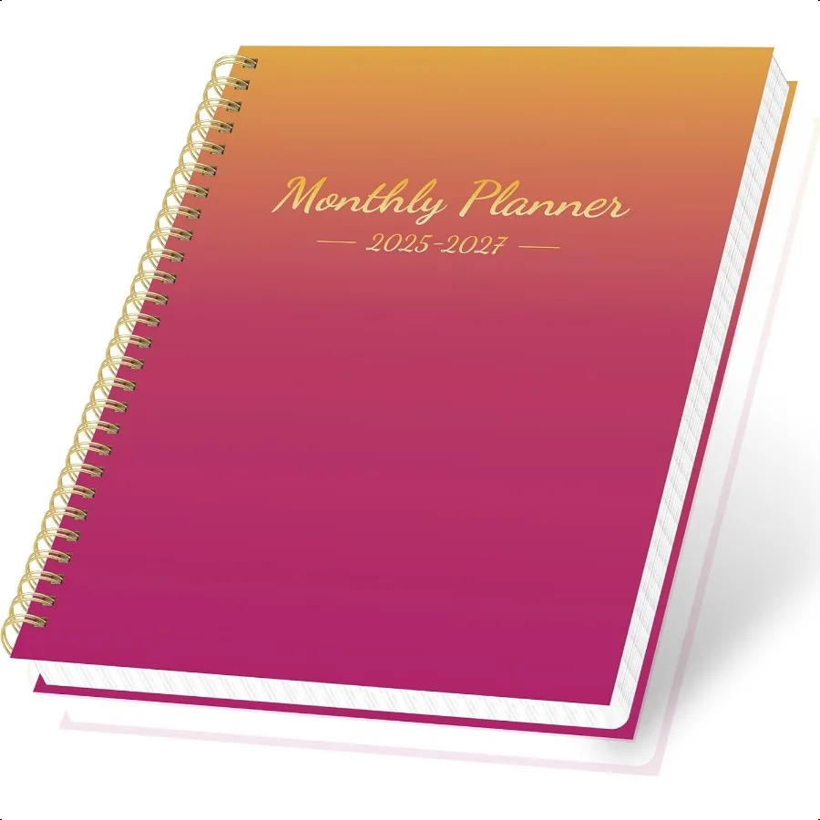 Monthly Planner 20252027 24 Months Calendar Book from JUL 2025 JUN 2027 with Habit Tracker Goals To Do List Summary Monthly Rev