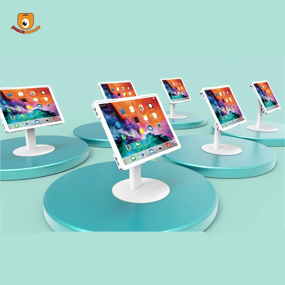 Anti-theft tablet stand, pos ordering, cash register ordering, metal vesa fixed anti-theft tablet rotating stand 2025 New