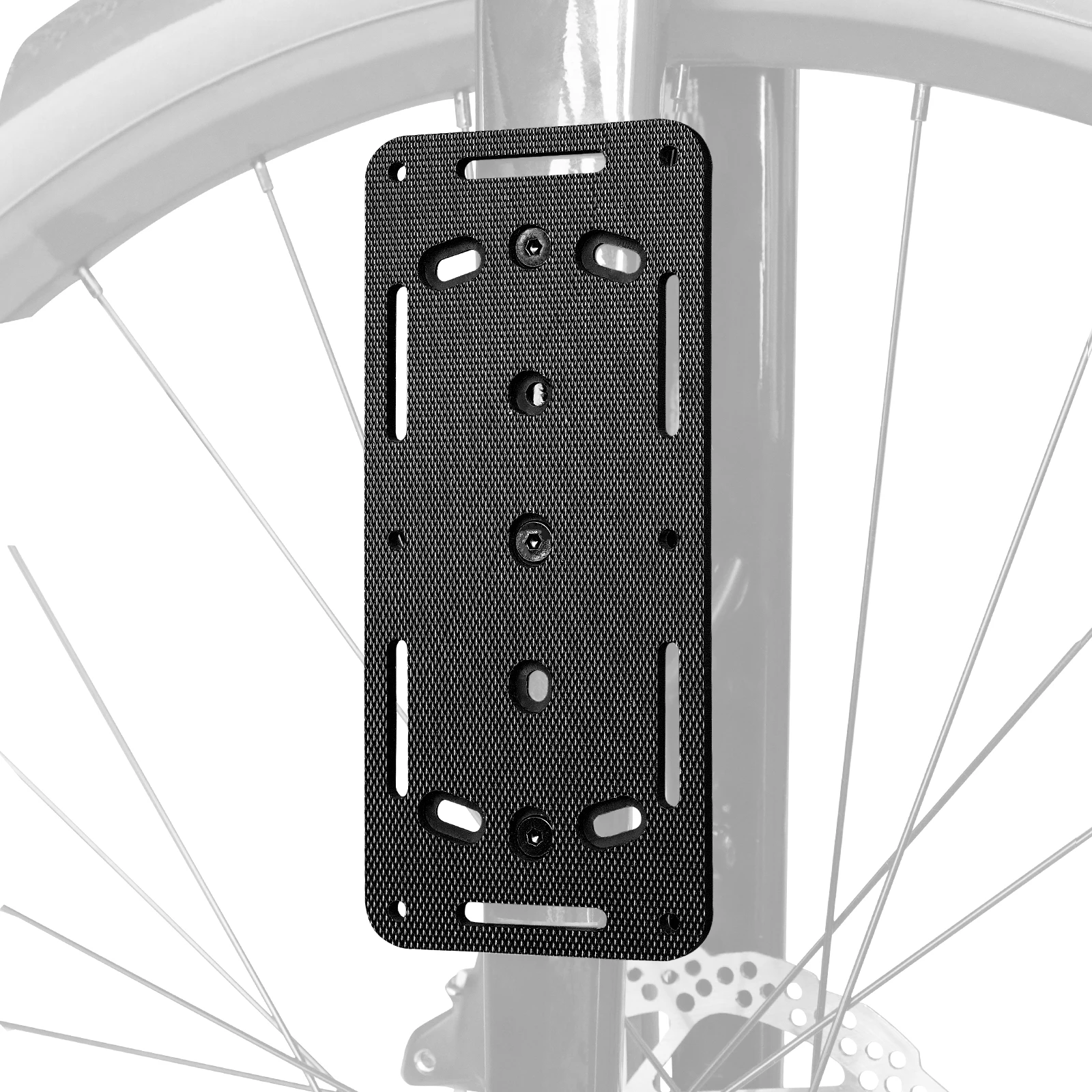 Road Bike Front Fork Expansion Board Support Holder Rack Bicycle Pannier Luggage Cargo Carrier Rack For Gravel Escape