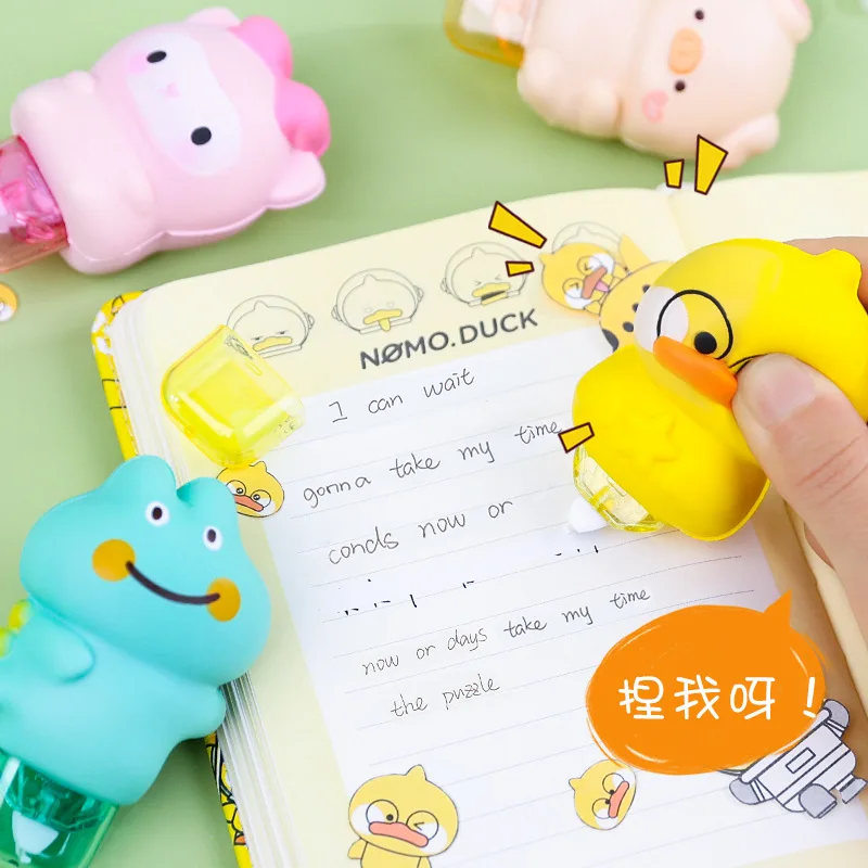 Learning Stationery Decompression Correction Belt Cute  Student Correction Belt Creative Cartoon Office Alteration Belt