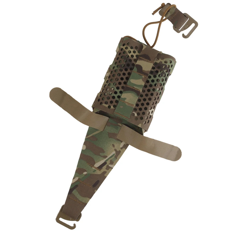 กระเป๋าใส่เครื่องส่งรับวิทยุ ARC Tactical สำหรับ MPU5 PRC163 152 148 พร้อมที่ใส่ PTT แบบยูนิเวอร์แซล ใช้ได้กับเสื้อกล้าม MOLLE สำหรับล่าสัตว์  กระเป๋าใส่เครื่องส่งรับวิทยุแบบพกพา