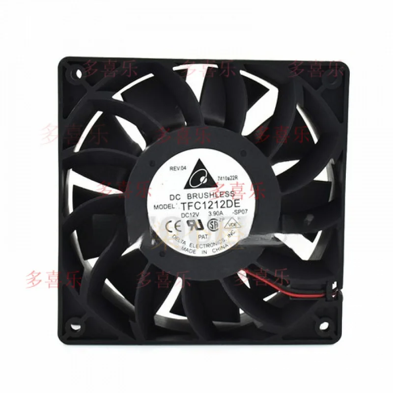 

ZMZM для Delta TFC1212DE 120*120*38 мм DC12V 3,9A 4-контактный ШИМ-вентилятор охлаждения корпуса сервера