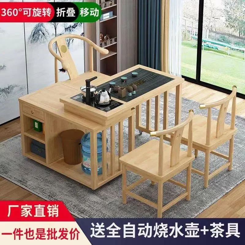 Table Computer Desk Tea Table Wood Office Desks for Home Office Chinese Desk Wood Adjustable Mesa L Niche Furniture