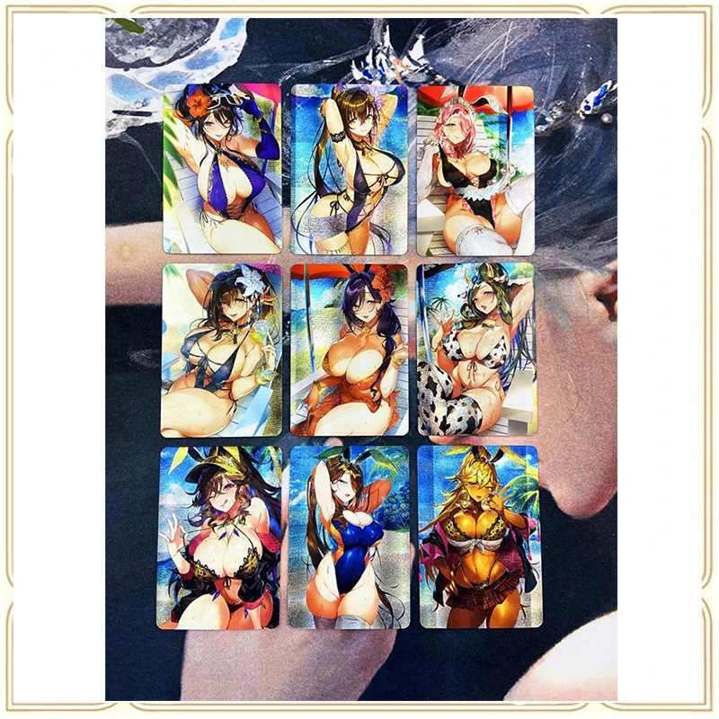 

Anime Goddess Story Acg Rare Color Flash Card Tokisaki Kurumi Emiria Collectible Game Toy Solitaire Christmas Birthday Gift