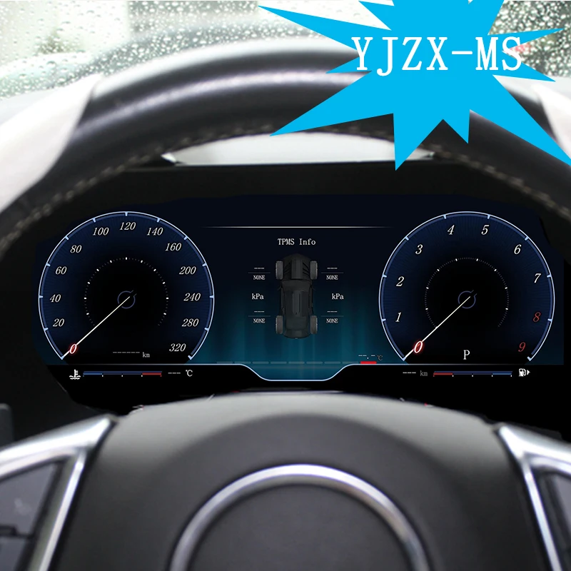 

Цифровая приборная панель MS для Chevrolet Camaro 6-го поколения 2016-2023, 12.3-дюймовый ЖК-дисплей с CarPlay и Android Auto