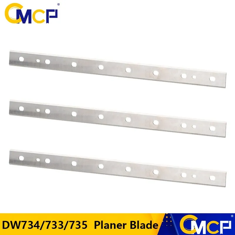 

CMCP Planer Blade Knives Cutters for Dewalt DW734/733/735 Thickness Planers 2/3pcs Blades