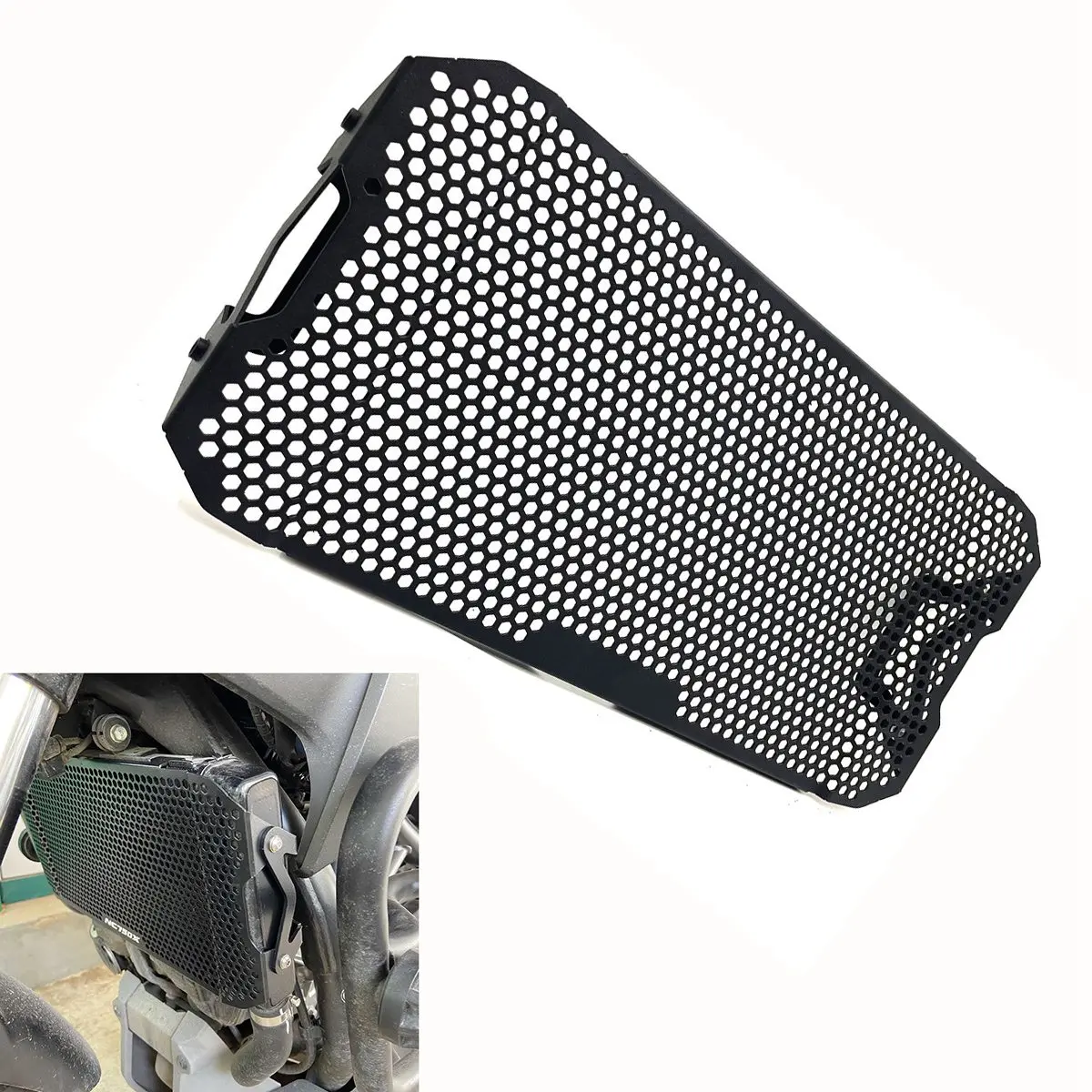 Best-Selling 1 Piece Black Motorcycle Radiator Grille Grill Cover Guard Protector For Honda NC750S NC750X 2014-2020 NC700N NC700