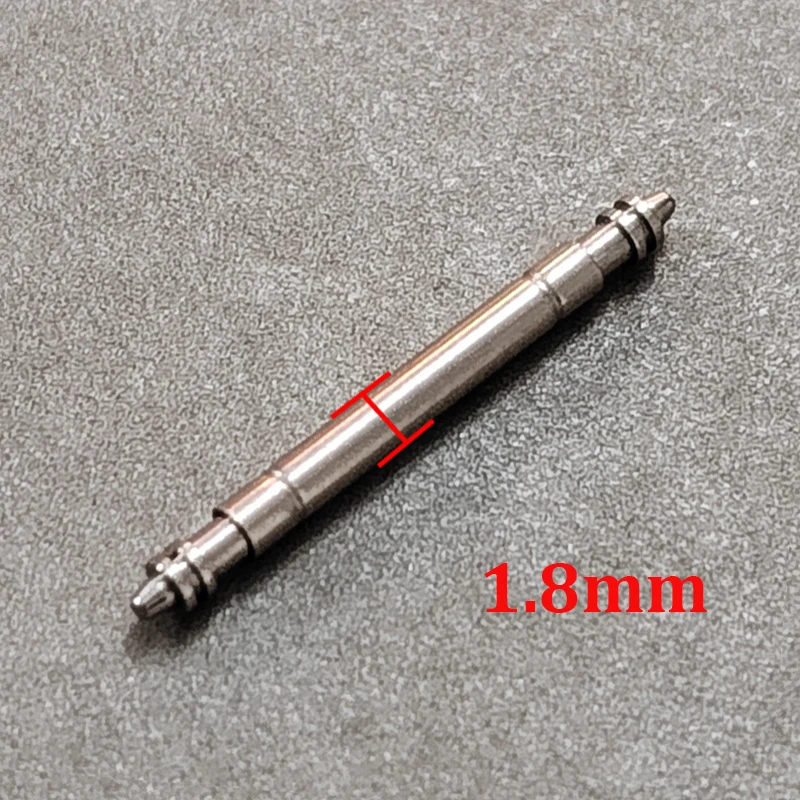 316L Stainless Steel Big Fat Spring Bar High Quality 1.5mm 1.8mm 2.0mm Diameter Thickness Durable Spring Shaft Lug 5pcs Pin