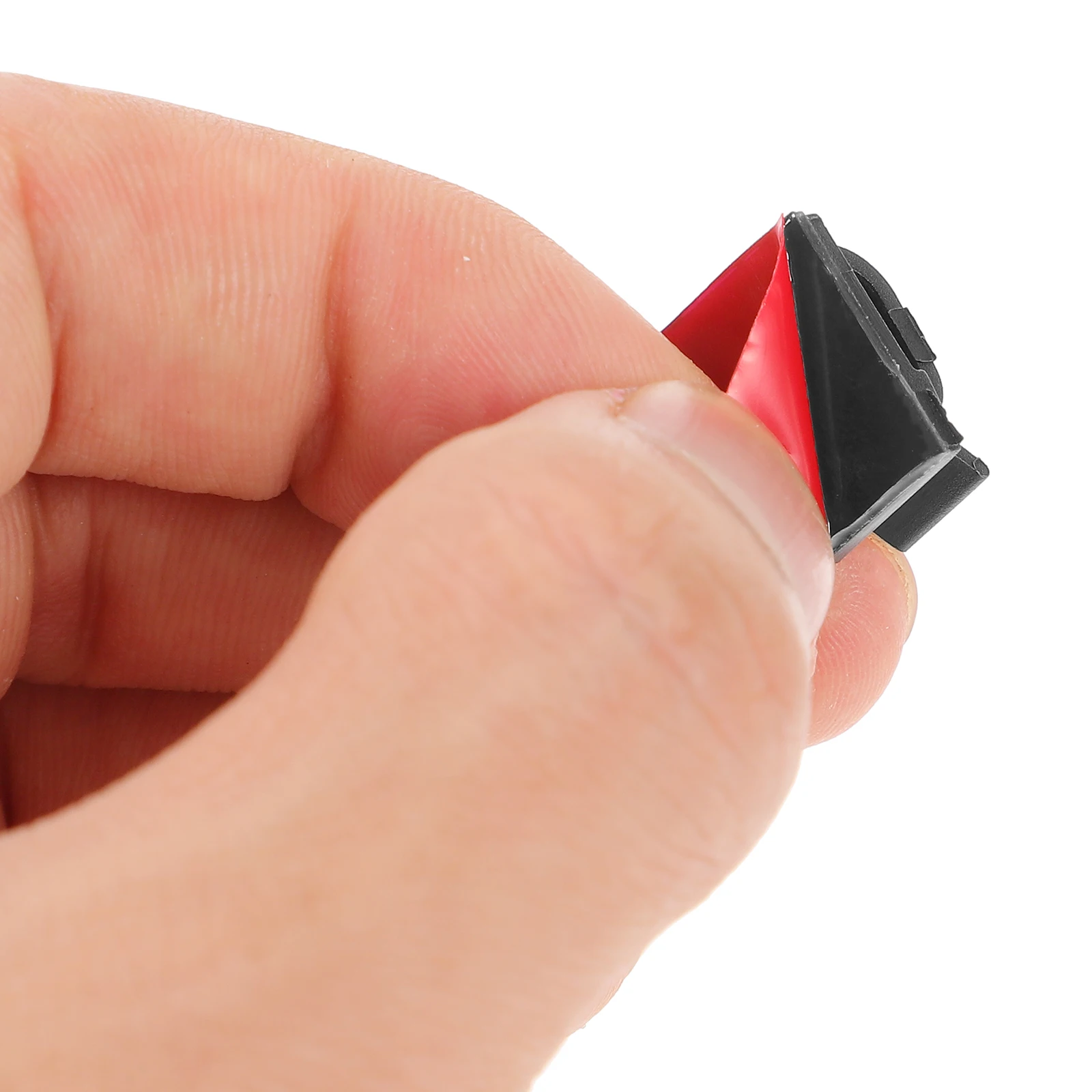 

100 Pcs Wiring Buckle Fixing Device Self-adhesive Cord Management Wire Clip Clips Cable Organiser Plastic Clamps Sticky Holders