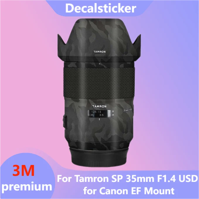 

For Tamron SP 35mm F1.4 USD for Canon EF Mount Lens Sticker Protective Skin Decal Film Anti-Scratch Protector Coat SP35 F/1.4