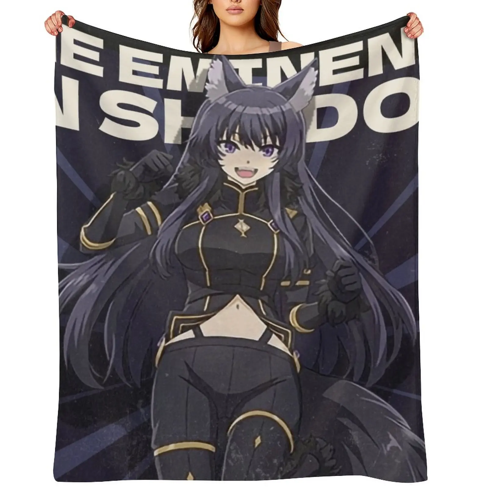 

Delta The Eminence in Shadow Throw Blanket Beautifuls Thermal Travel Decorative Throw Blankets