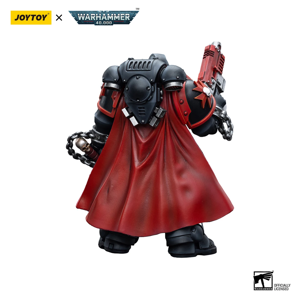 JOYTOY 1/18 Action Figures Mecha Warhammer 40K Toys Black Templars Primaris Sword Brethren Harmund Free Shipping