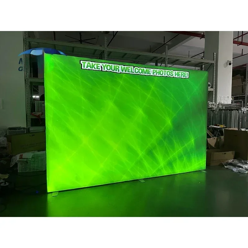 

Frameless Photography LED Wall Aluminum Backlight Fabric LED Light Box Hot sales