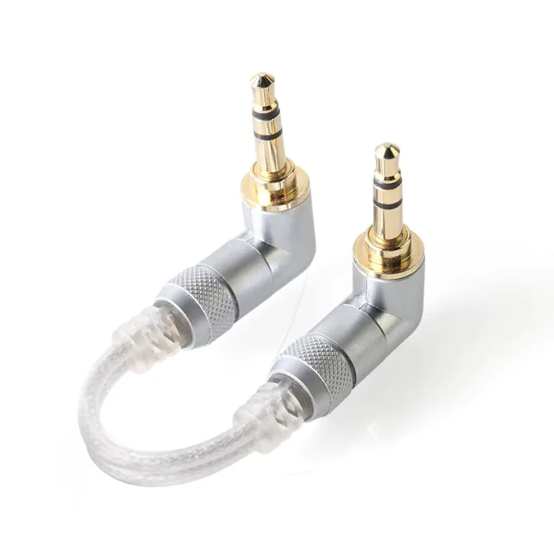 Fiio L17 Professional 3.5mm Stereo Audio Cable L shape plug Pure PCOCC-A single core cupper