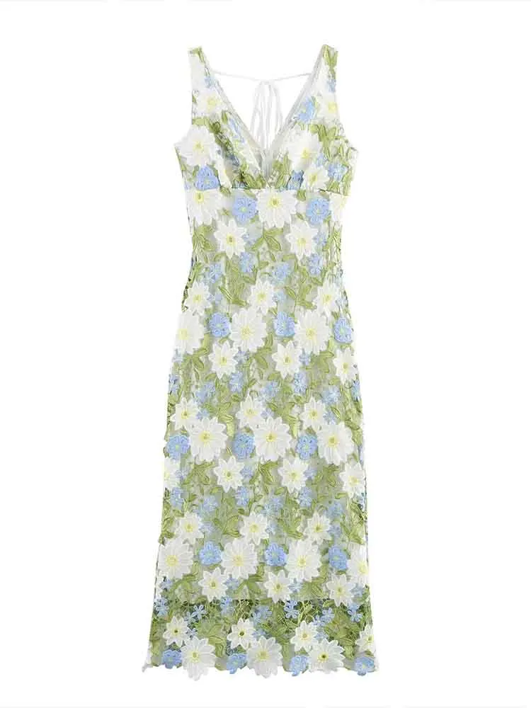 

European style new women's clothing fashionable and versatile temperament simple small fresh sweet slim suspender dress