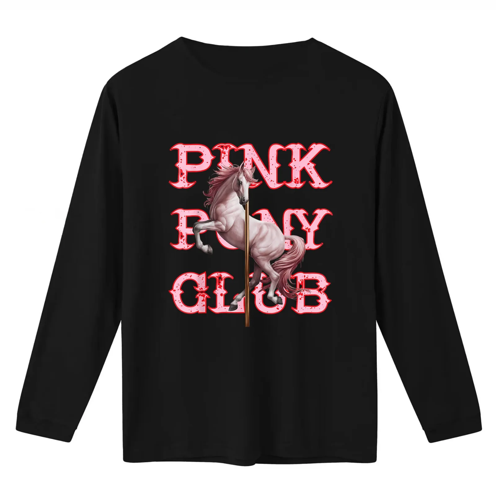 Copy of PINK PONY CLUB - chappell roan T-Shirt Summer Casual Cotton Tee Oversized Streetwear Tops Vintage Graphic Print