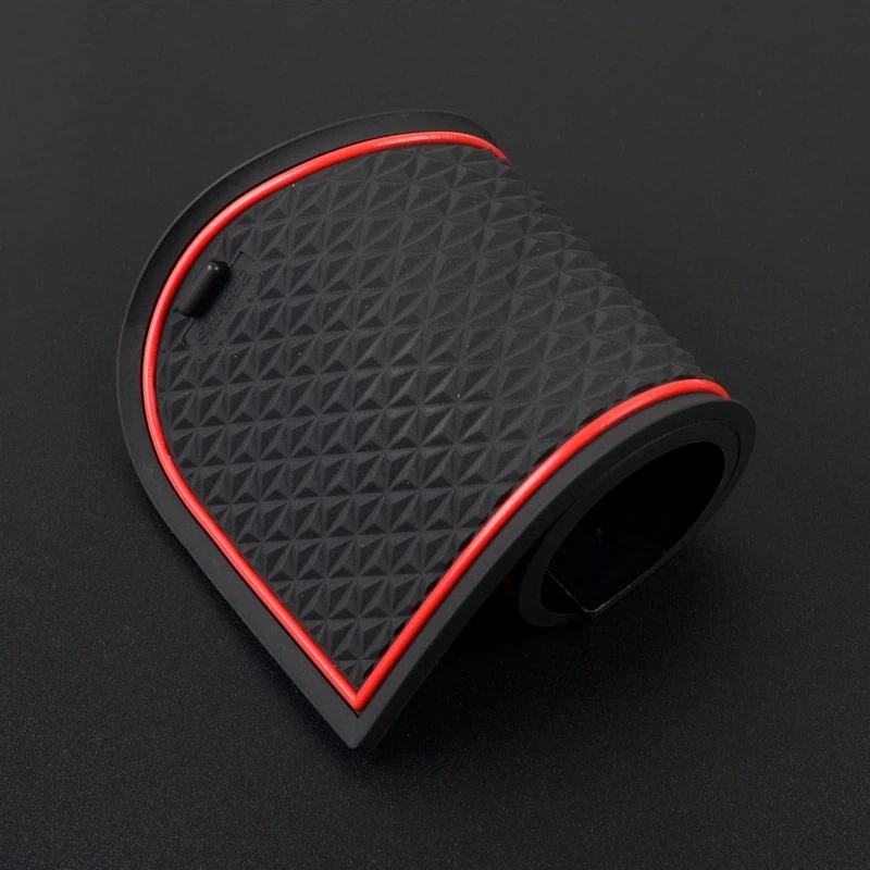 For Skoda KAROQ door slot mats, car interior armrest box storage mats, KAROQ modification accessories