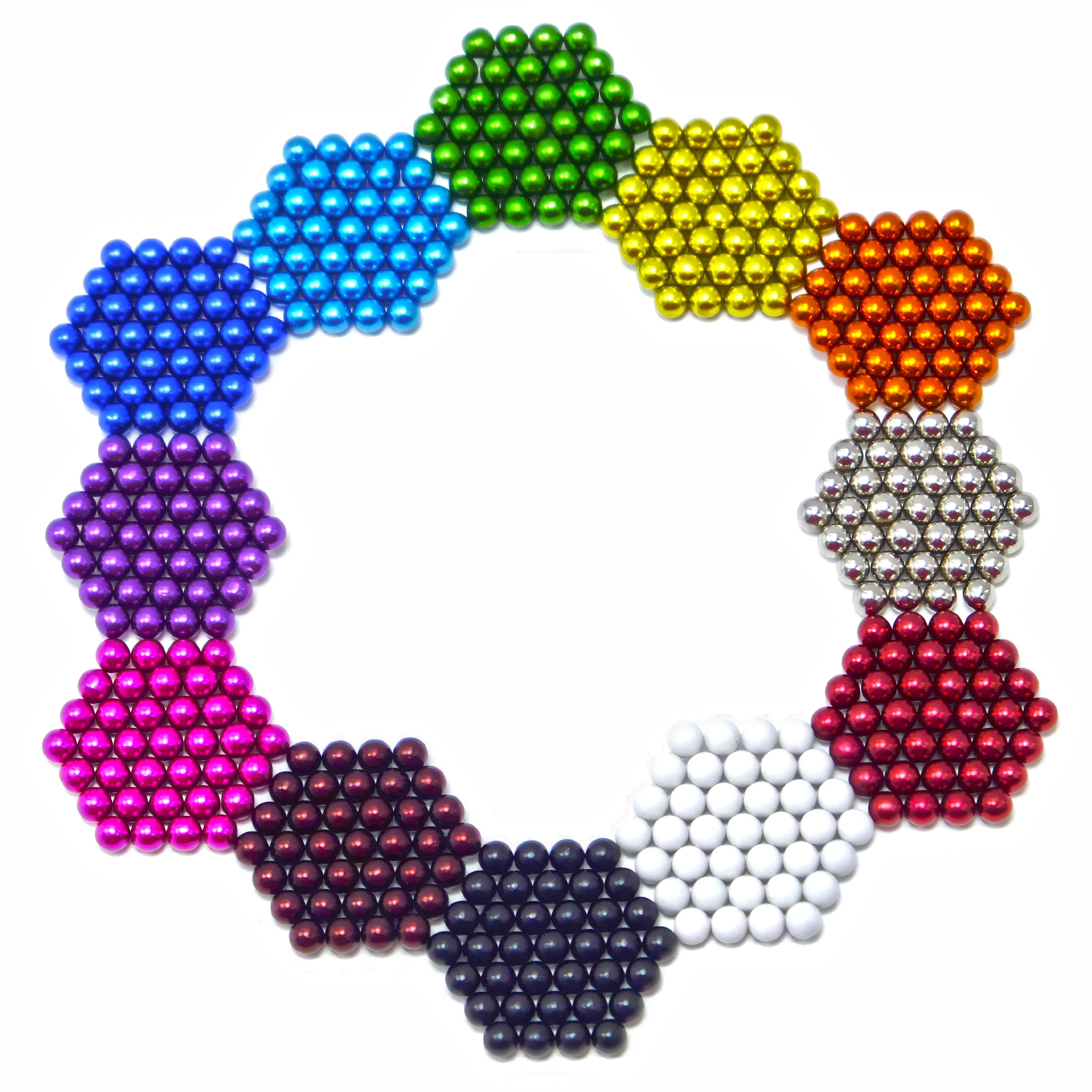 5 مللي متر الكرة الملونة جولة المغناطيس حبة التصحيح المغناطيسي القوي للثلاجة زخرفة السبورة المنزل مكتب خريطة صور ديكور ذاتي الصنع دبوس الدفع #2