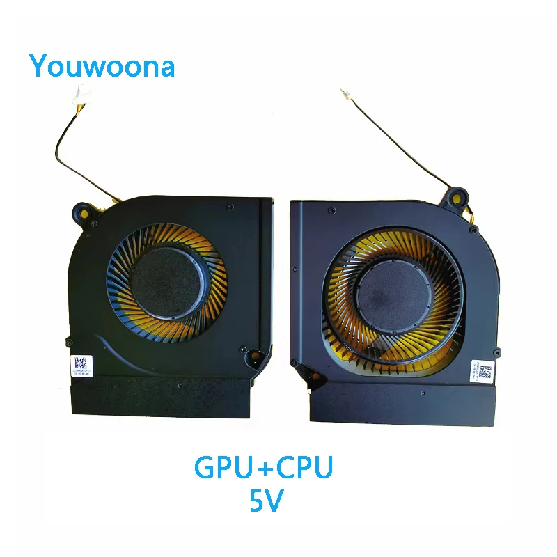 New ORIGINAL Laptop Cpu GPU Cooling Fan FOR ACER Nitro 5 AN515-55 AN517-52