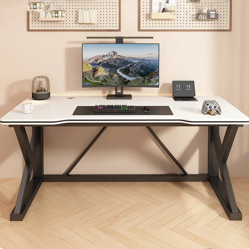 Bureau sur pied pour chambre à coucher, Design de maison, minimaliste, esthétique, moderne, artisanat informatique, Mesa Ordenador, meubles tendance
