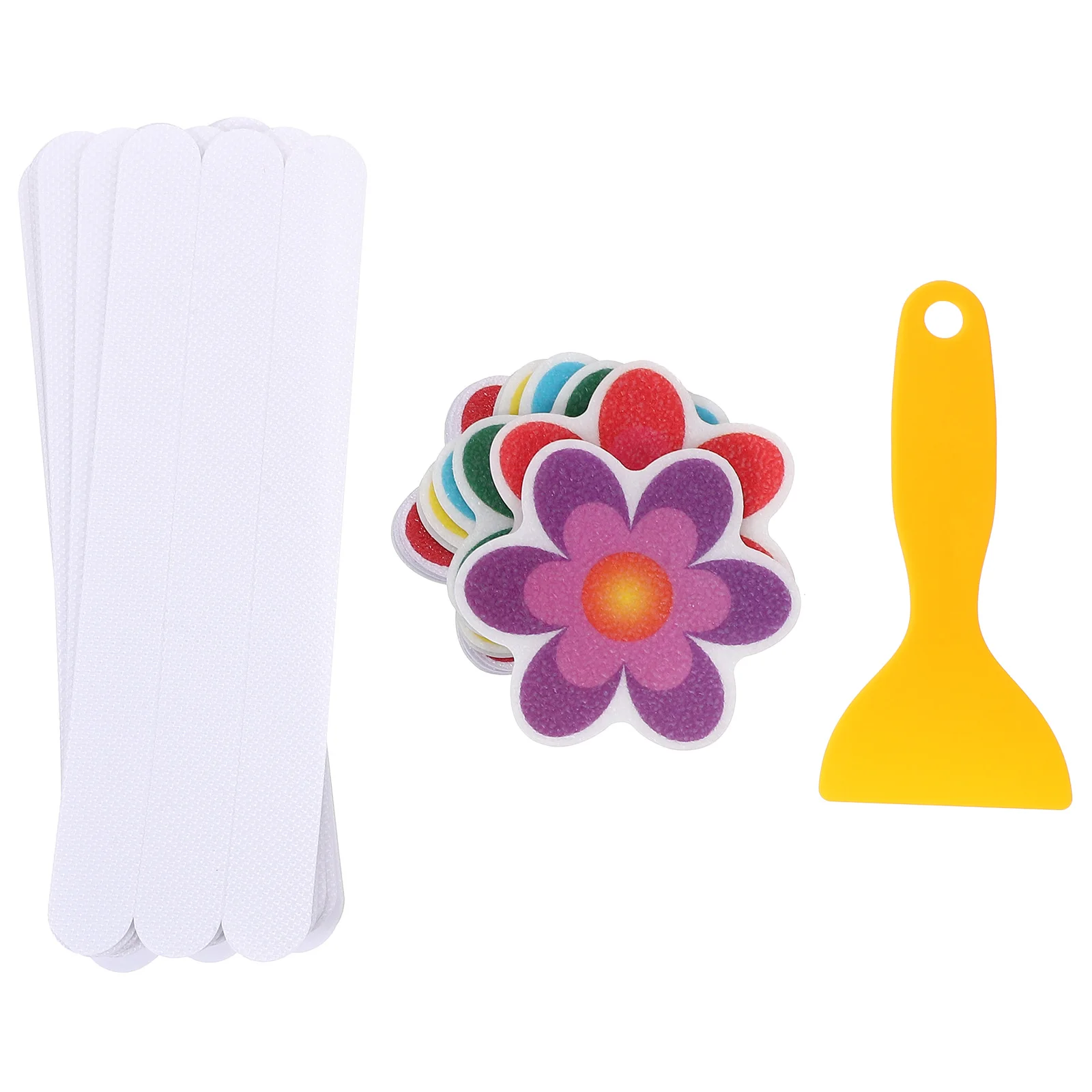 

1 Set Bathtub Anti-Slip Cartoon Floor Decals Non-Slip Bathroom Decor Shower Grip For Bathrooms Corridors Balconies Decorative