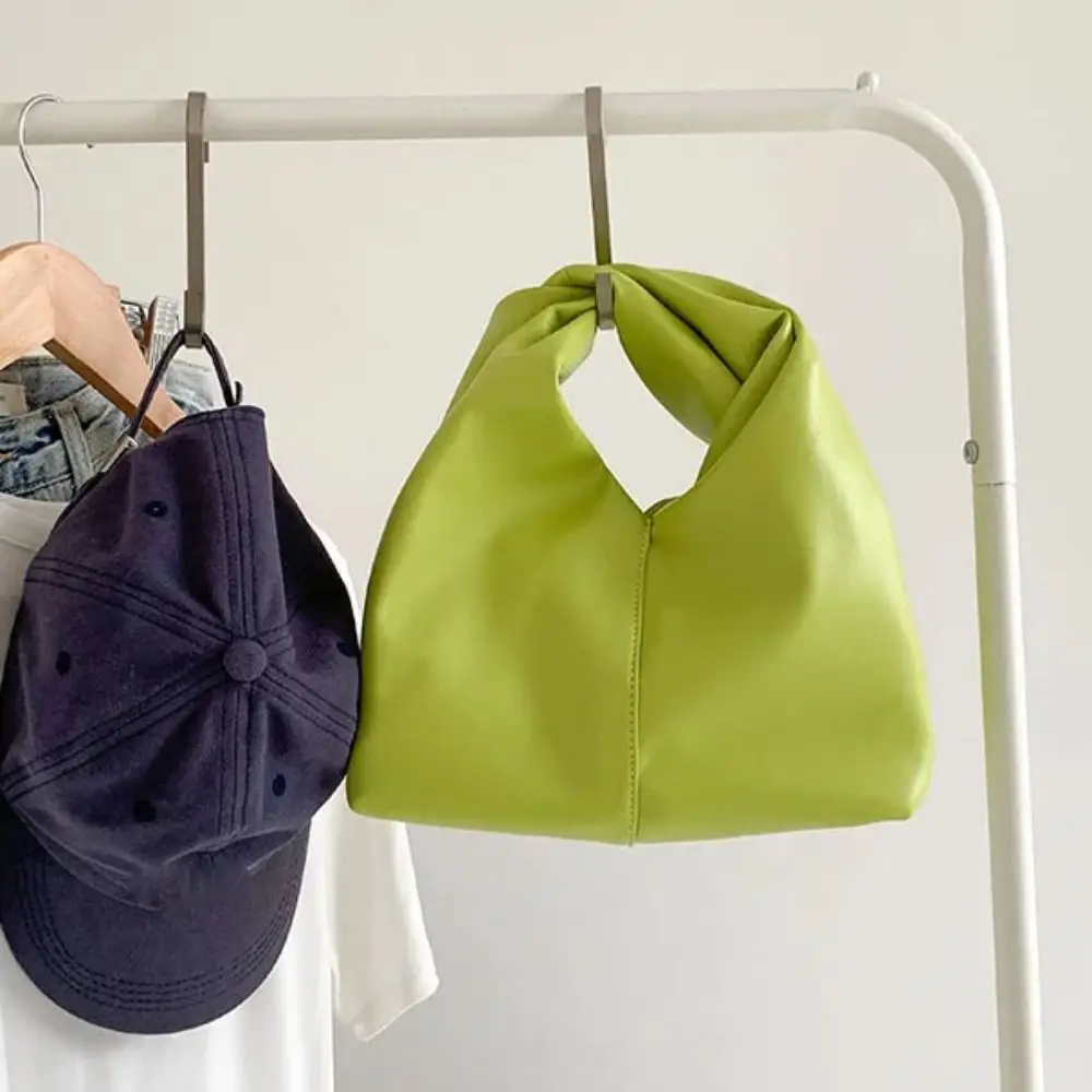 

Stylish Solid Color Armpit Bag Large Capacity Fashion Dumpling Bag Multifunction PU Leather Women's Handbag Travel