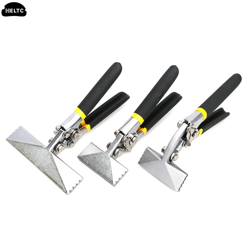 Multifunctional Folding Pliers Sheet Metal Bending Pliers Straight Handle Hand Seamer Crimping Folding Household Tools