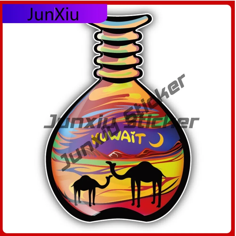 

Kuwait Colored Sand Hot Must Have Vinyl Stylish Laptop Decal Waterproof Car Window Bumper Auto Exterior Gift Decor