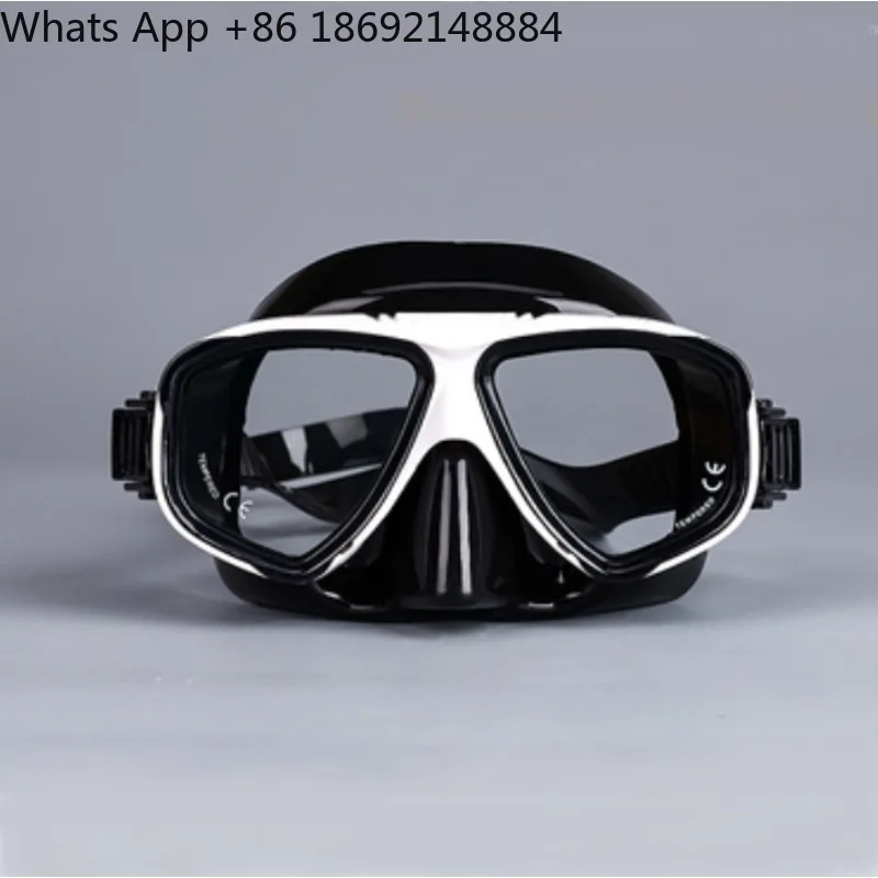 Myopia diving goggles, mask, diving goggles, full dry snorkel set  diving supplies
