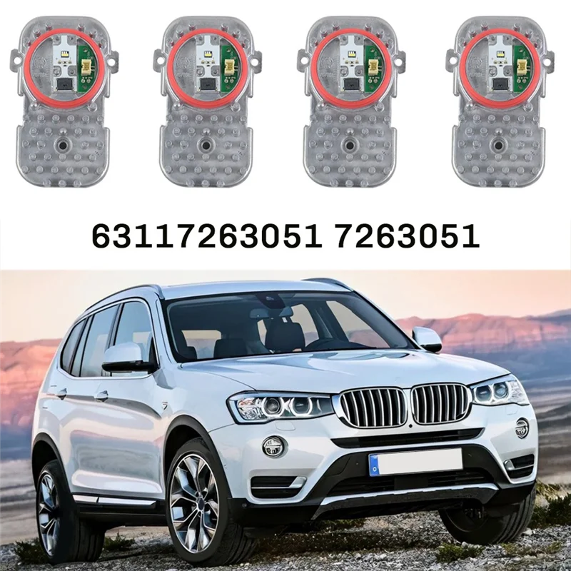 

Превосходный автомобильный ксеноновый DRL, модуль «ангельские глазки» для BMW 4 серии F32 F33 F36 M4 2015 2016, 63117263051 7263051